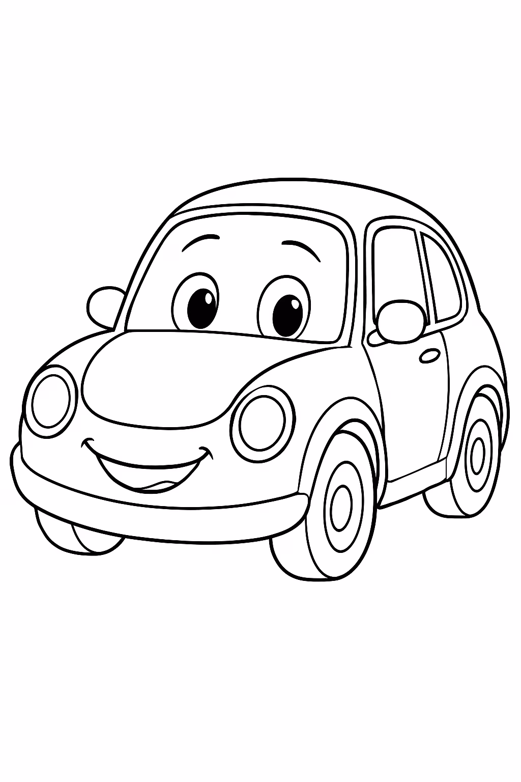 Porshce para colorir — desenho para imprimir