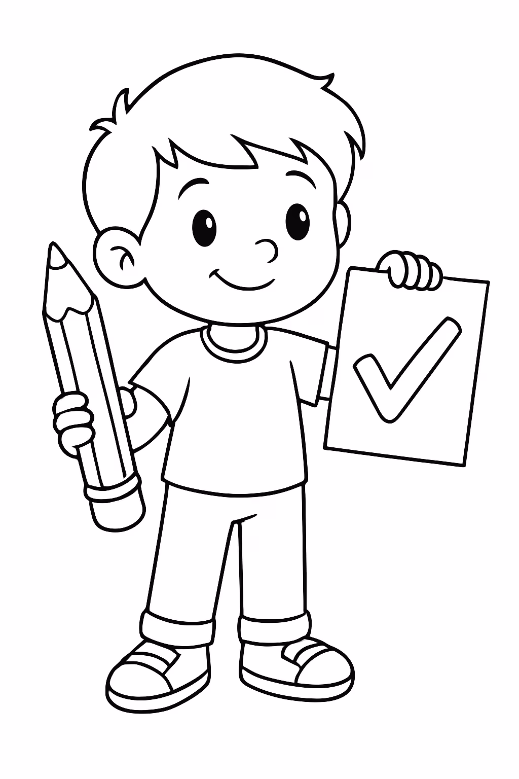 Prova para colorir — desenho para imprimir