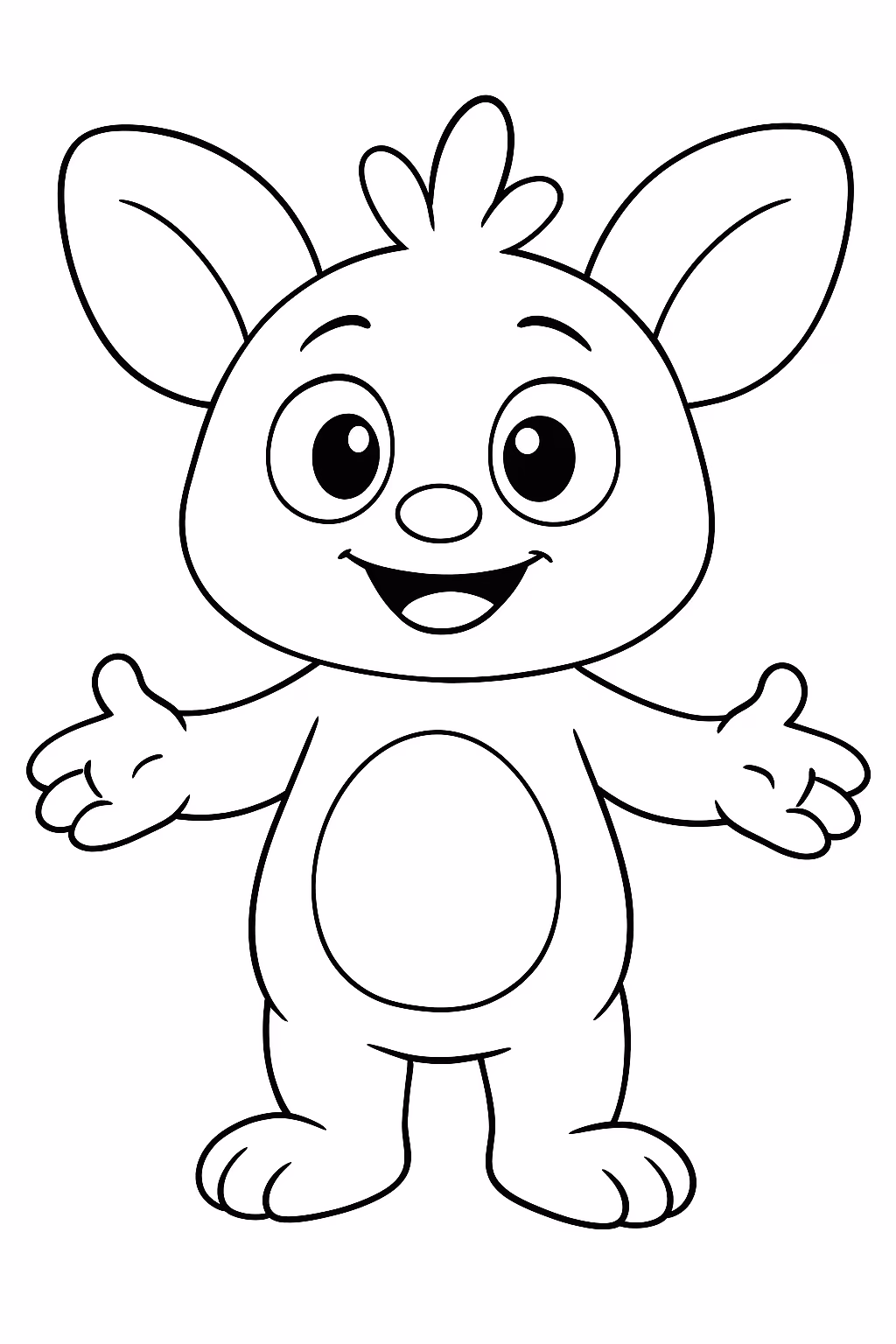 Queor um desnho do zubumafu para colorir — desenho para imprimir