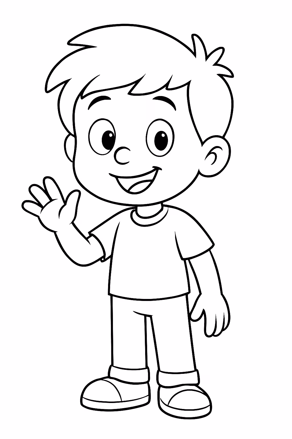 Rick para colorir — desenho para imprimir