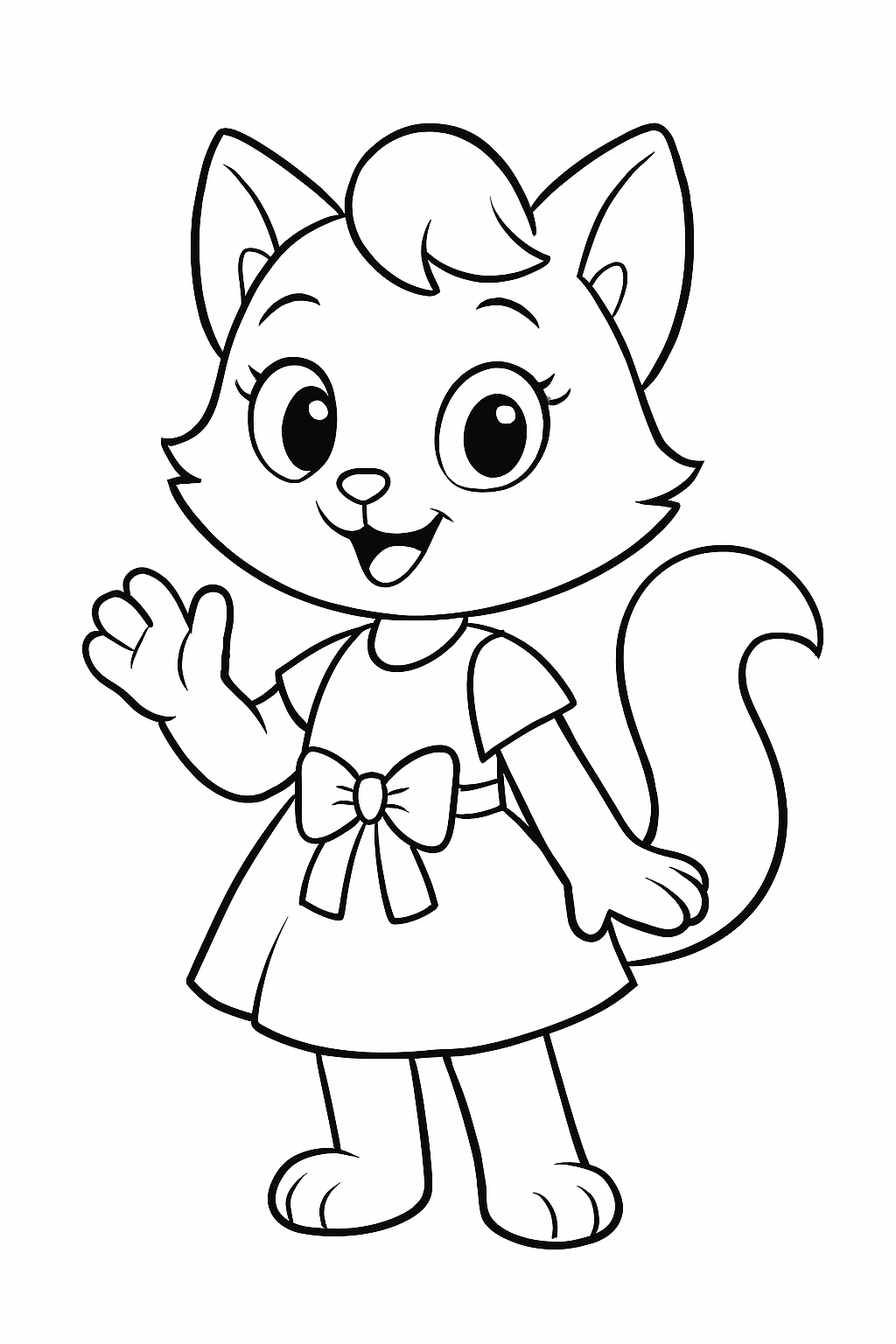 Rinata para colorir — desenho para imprimir