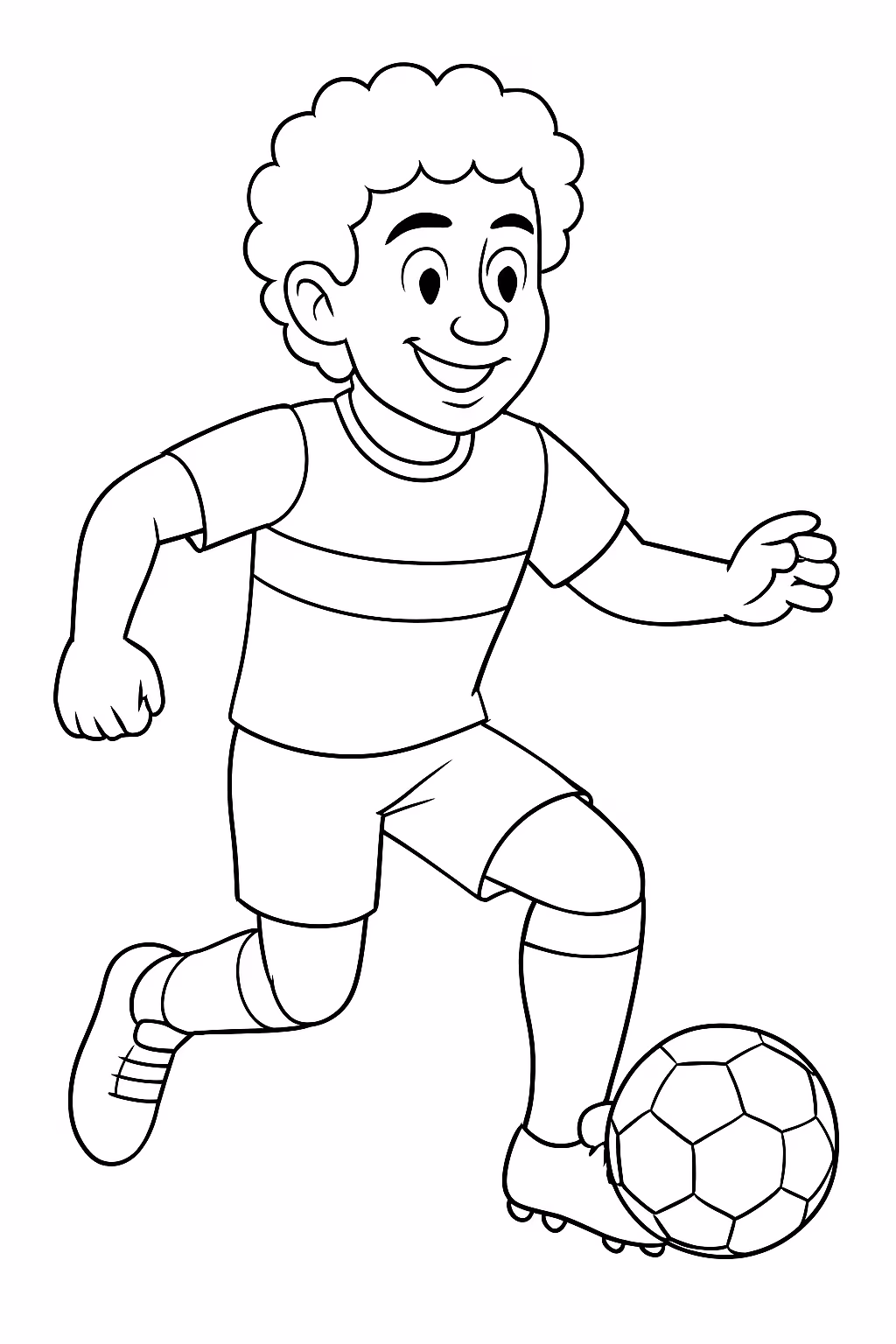 Ronaldo fenomeno brasil para colorir — desenho para imprimir