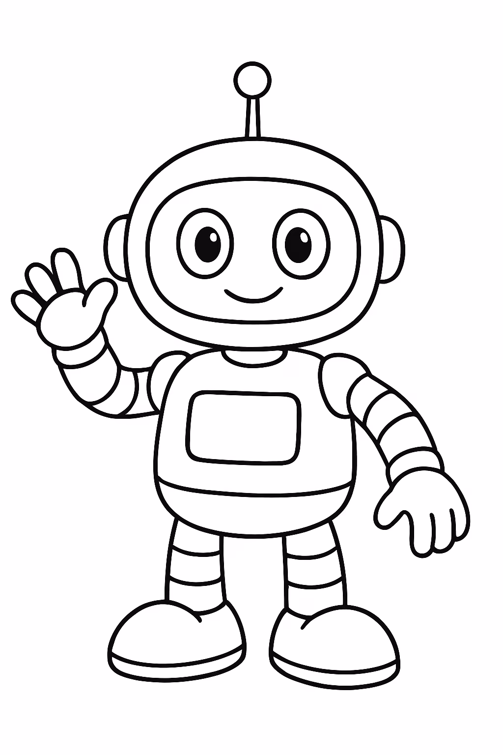 Roob para colorir — desenho para imprimir