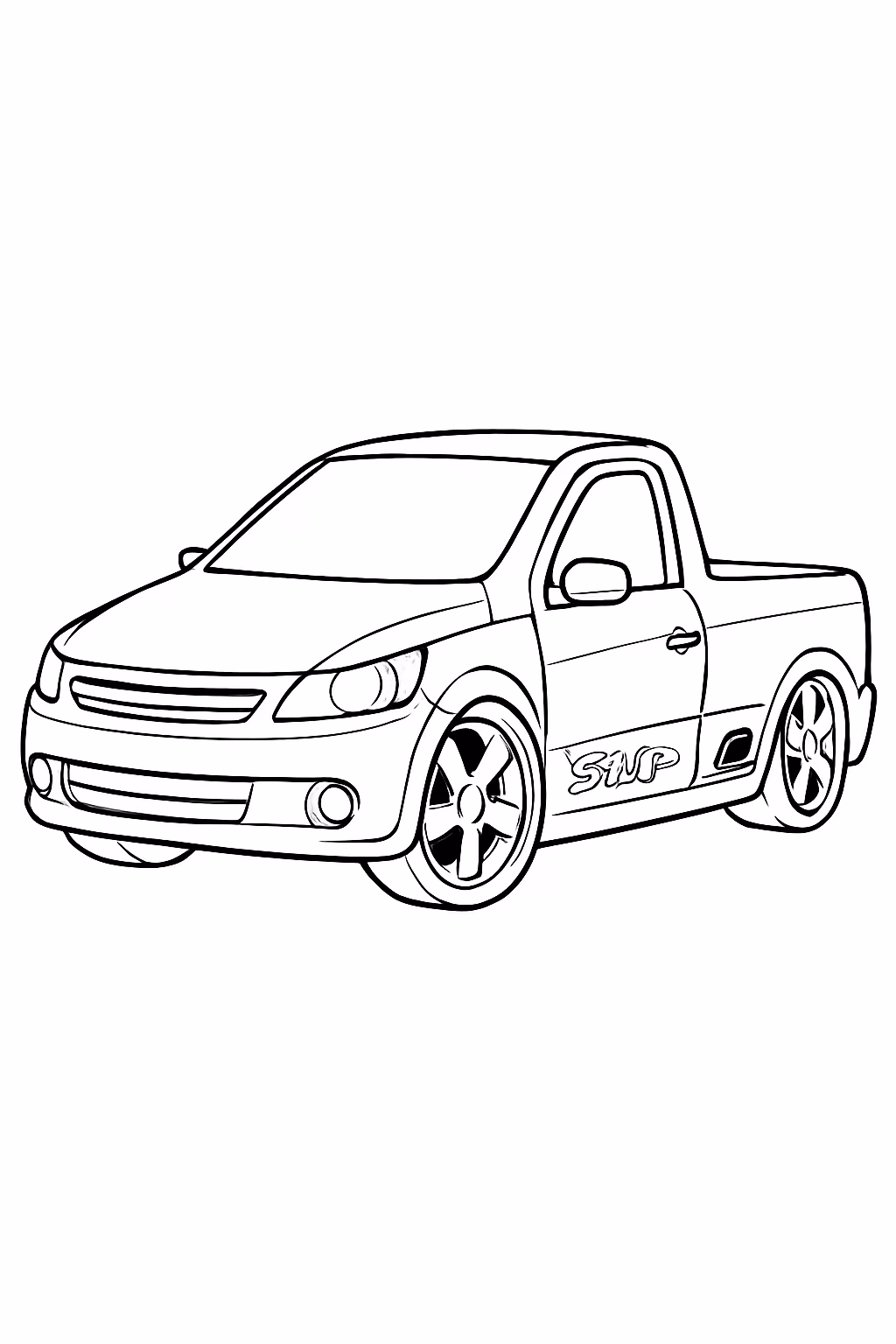 Desenhos de Volkswagen Saveiro