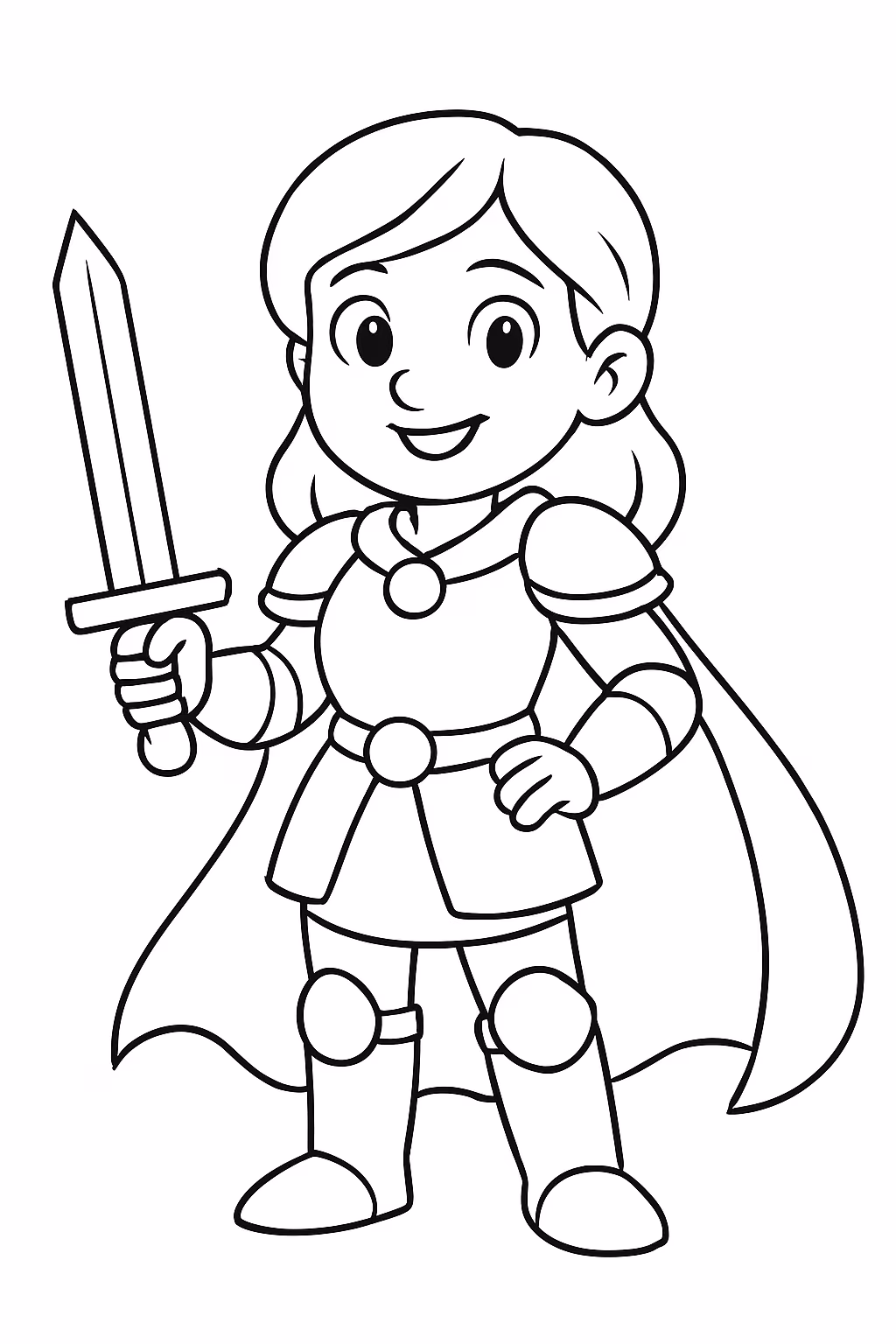 Serra para colorir — desenho para imprimir