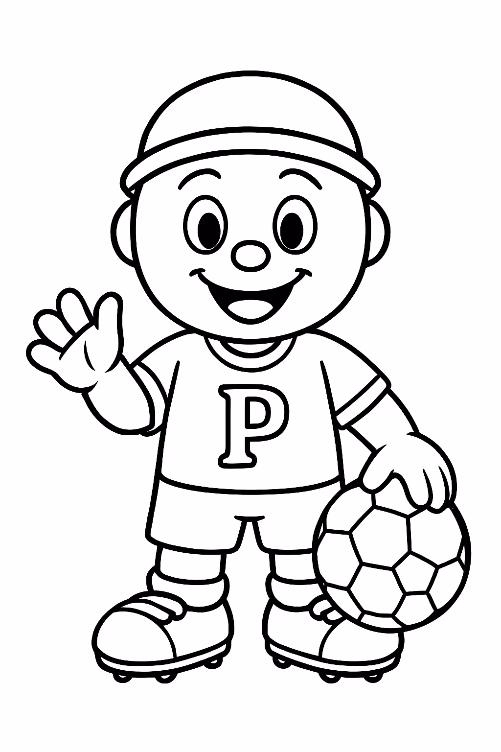 Simbolo palmeiras fc para colorir — desenho para imprimir