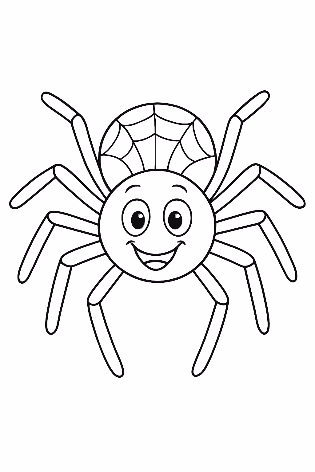 Spidy para colorir — desenho para imprimir