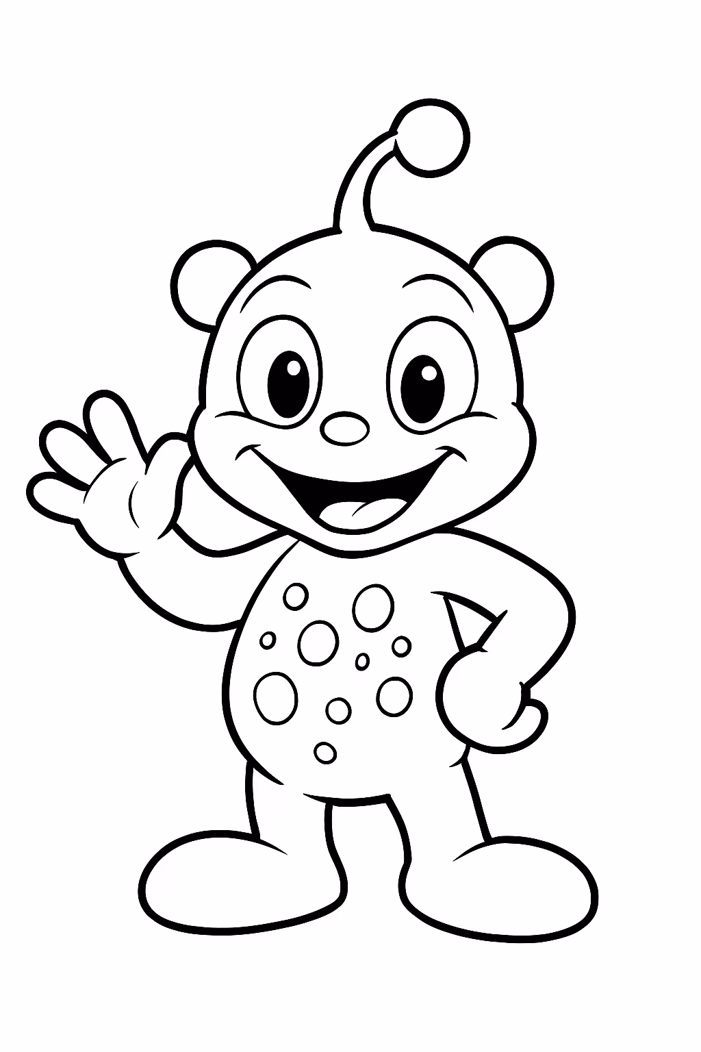 Sprunki fanta para colorir — desenho para imprimir