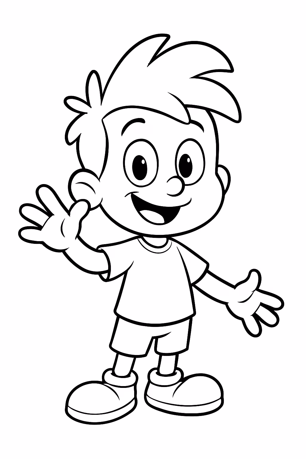 Sprunki icredibuxs para colorir — desenho para imprimir