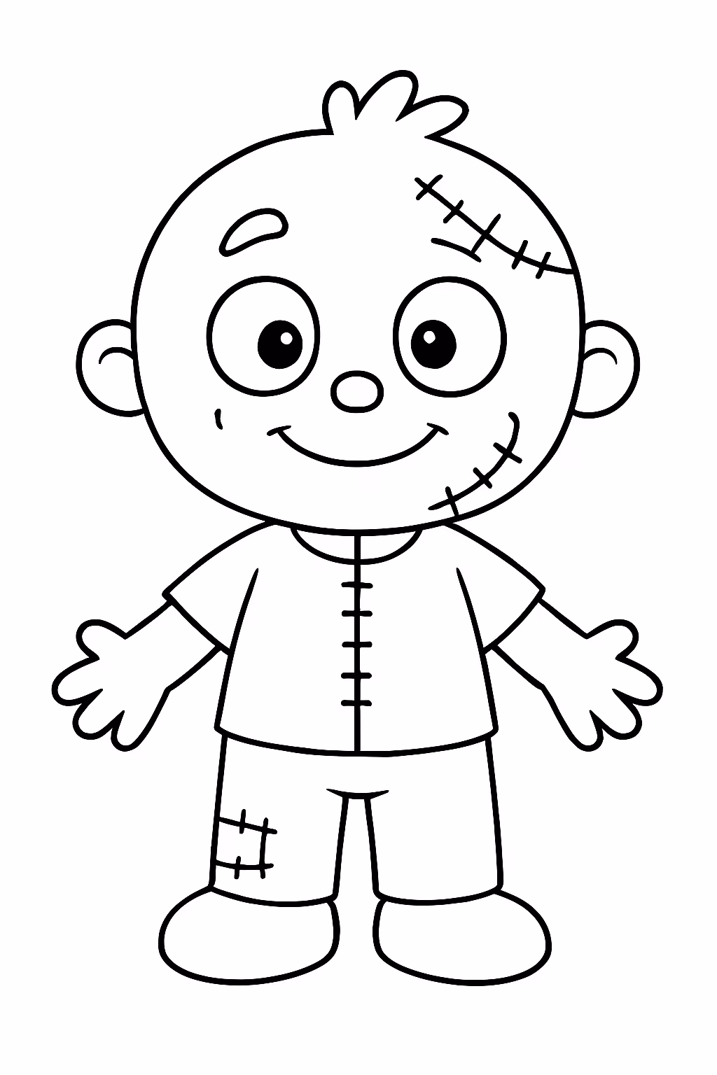 Stivh para colorir — desenho para imprimir