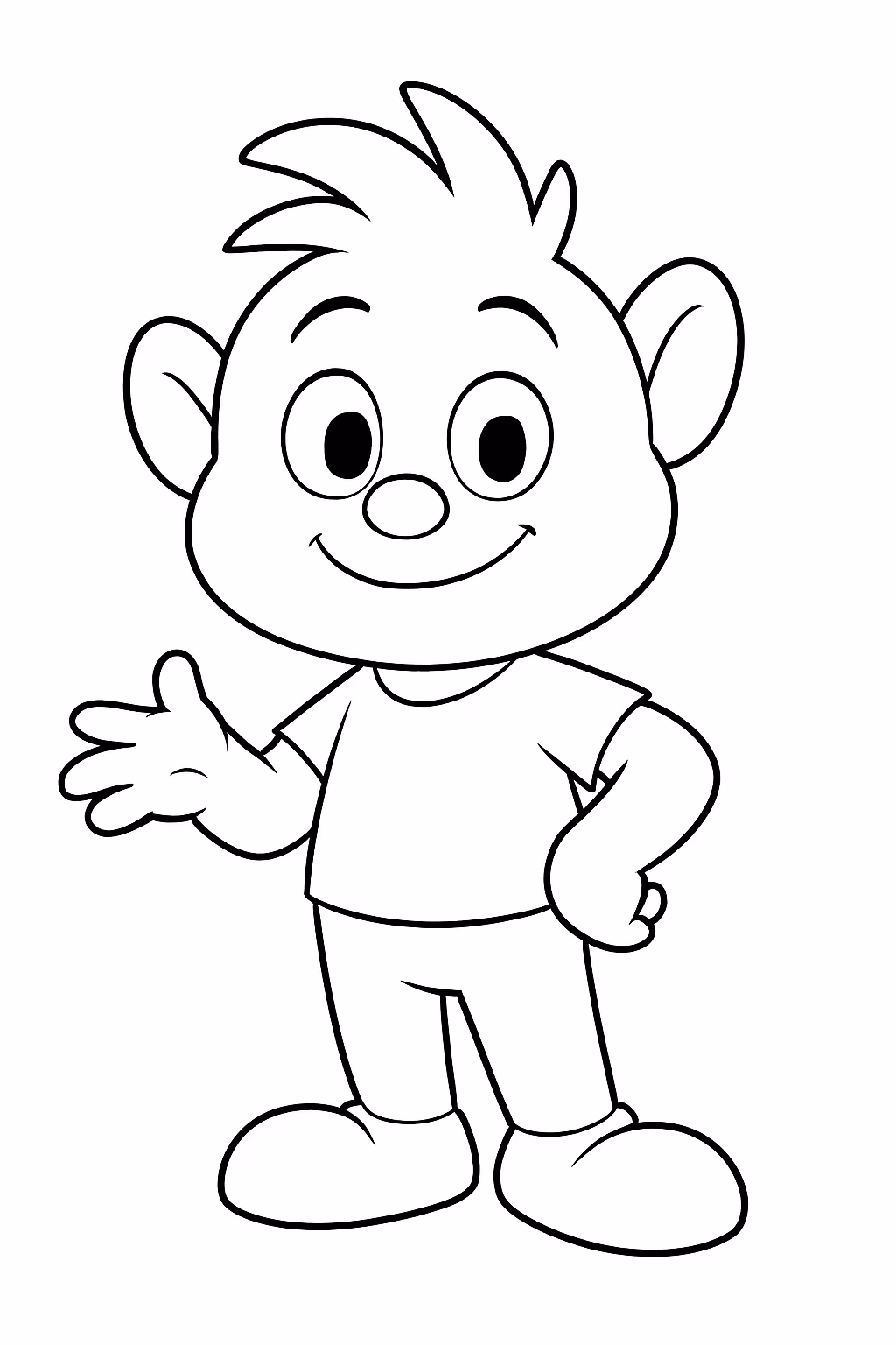 Taboada para colorir — desenho para imprimir