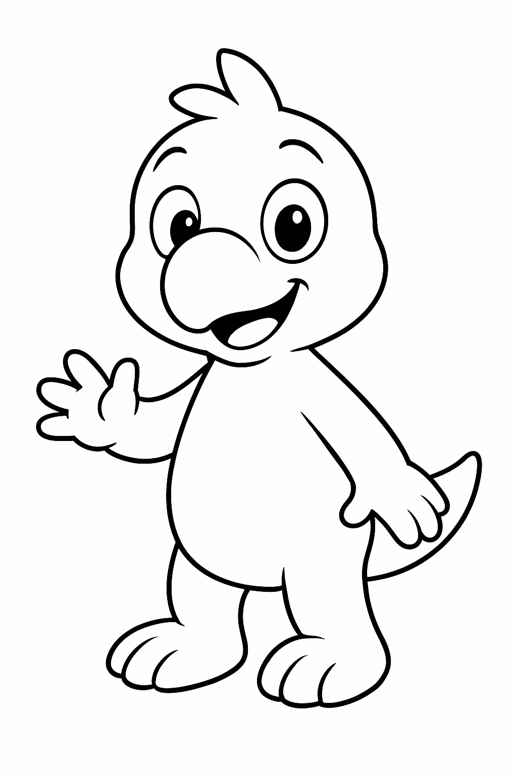 Taspyo para colorir — desenho para imprimir