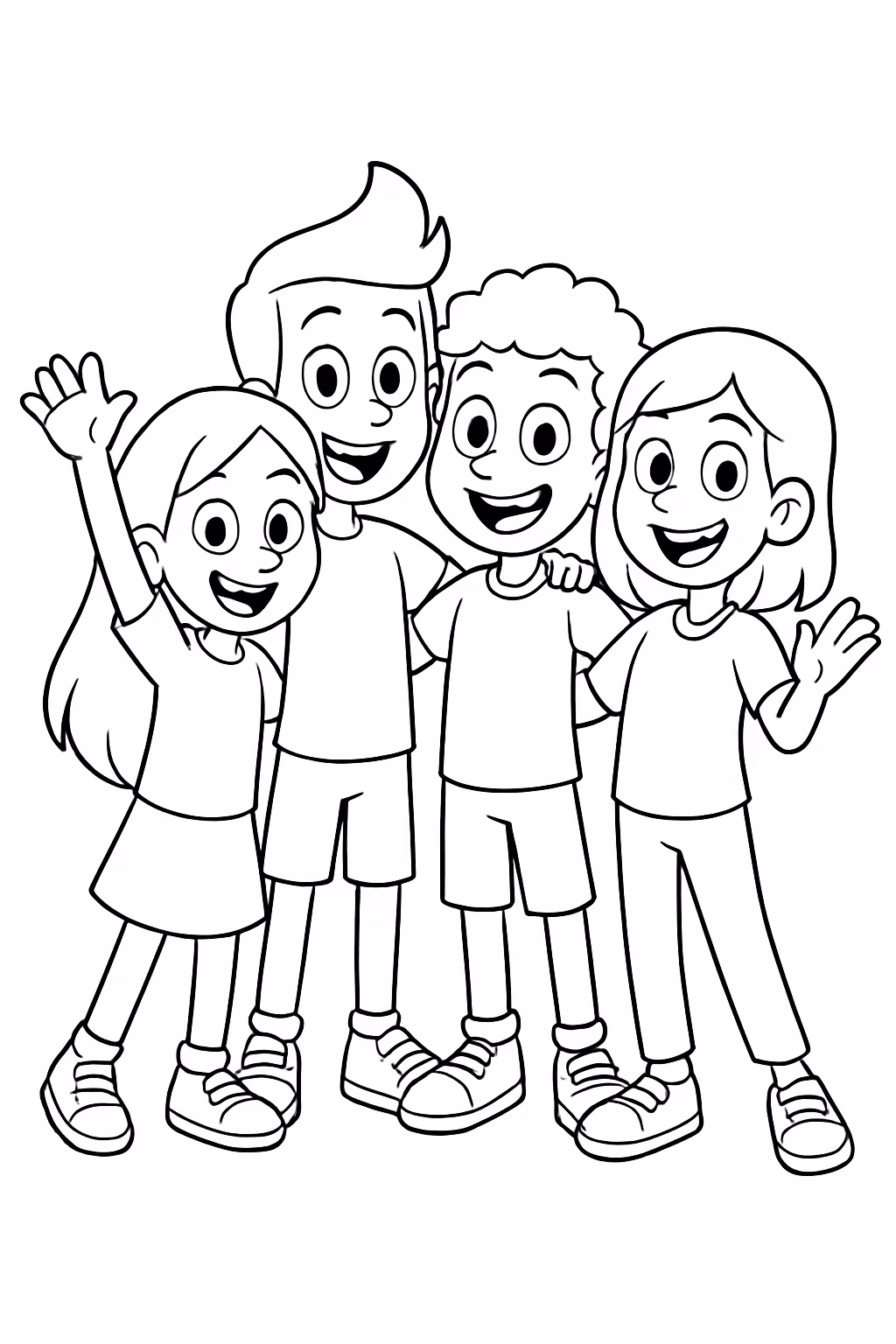 Tropa do x para colorir — desenho para imprimir