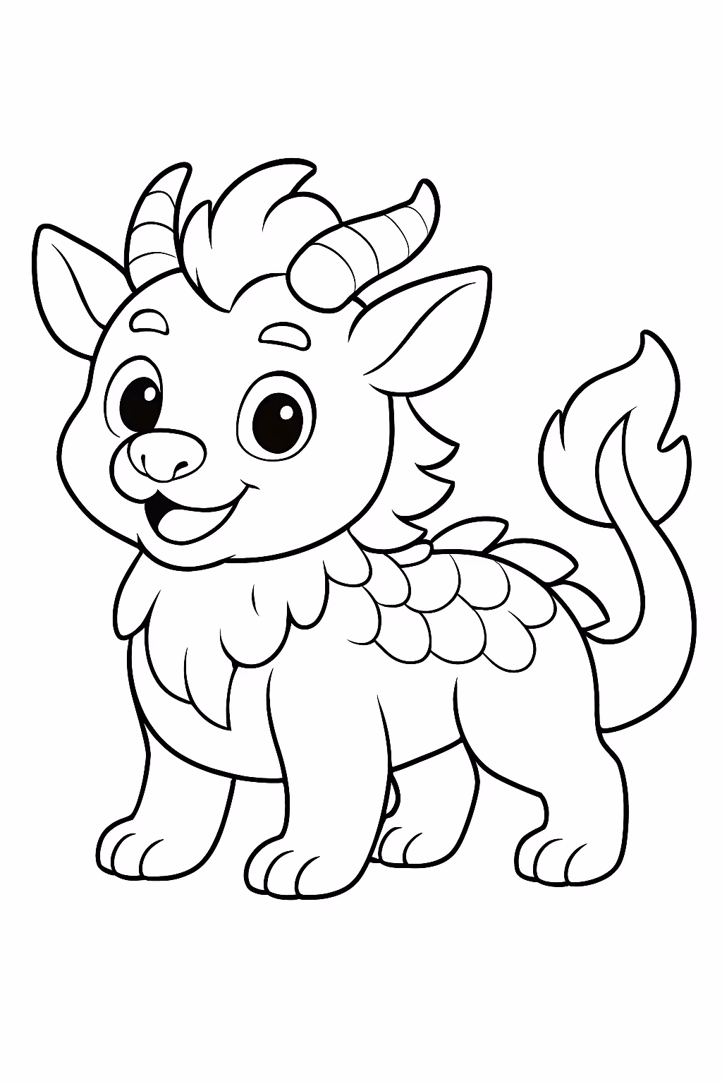 Xinglau para colorir — desenho para imprimir