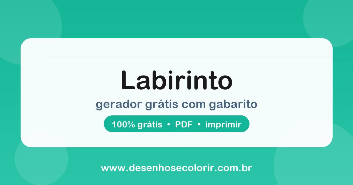 Og labirinto para colorir — desenho para imprimir