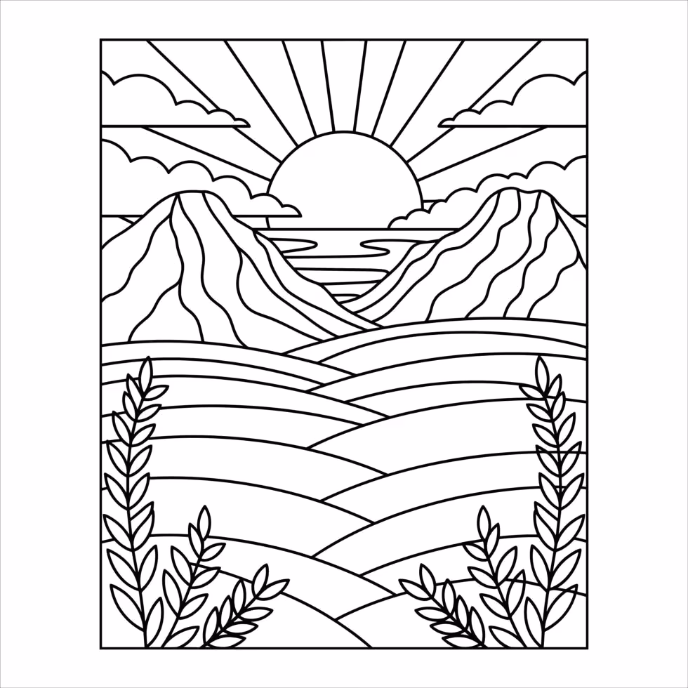 Desenhos de Paisagens