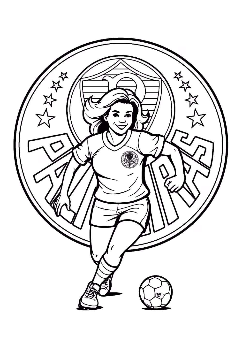 Palmeiras para colorir — desenho para imprimir
