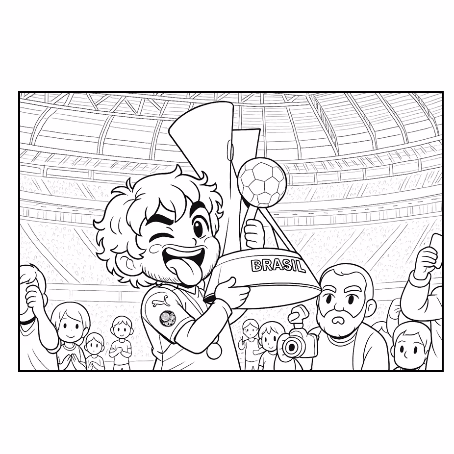 Palmeiras para colorir — desenho para imprimir