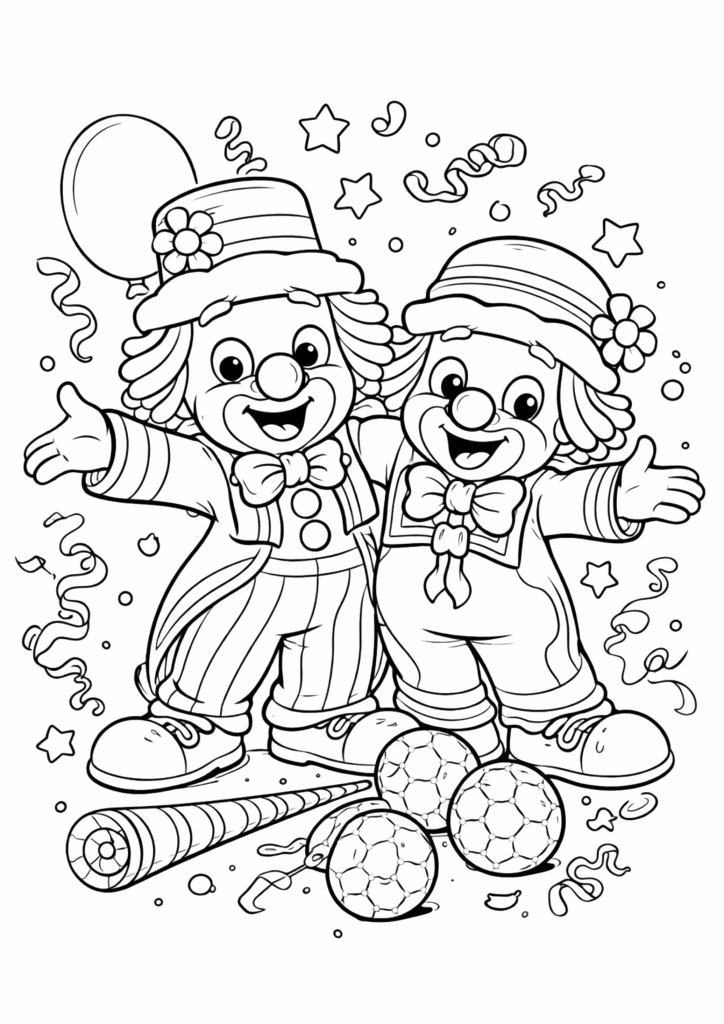 Patati patata para colorir — desenho para imprimir