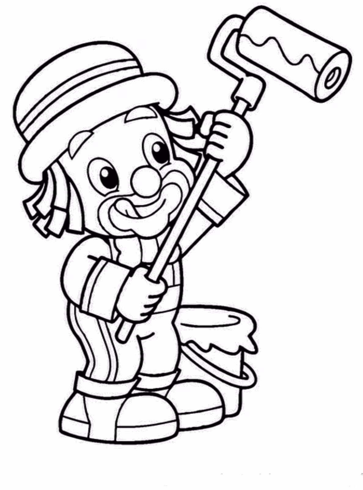 Patati patata para colorir — desenho para imprimir