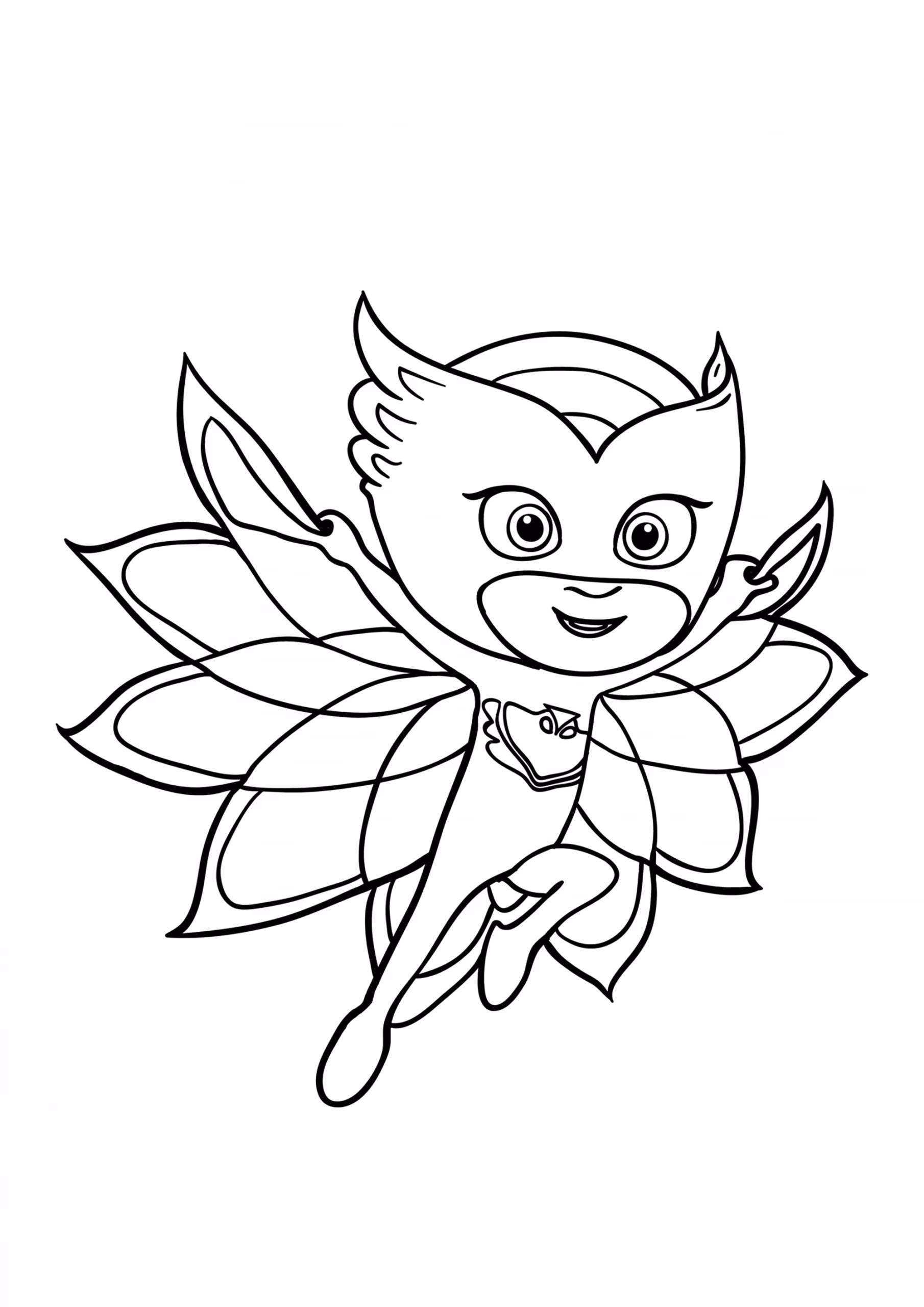 Pj masks para colorir — desenho para imprimir