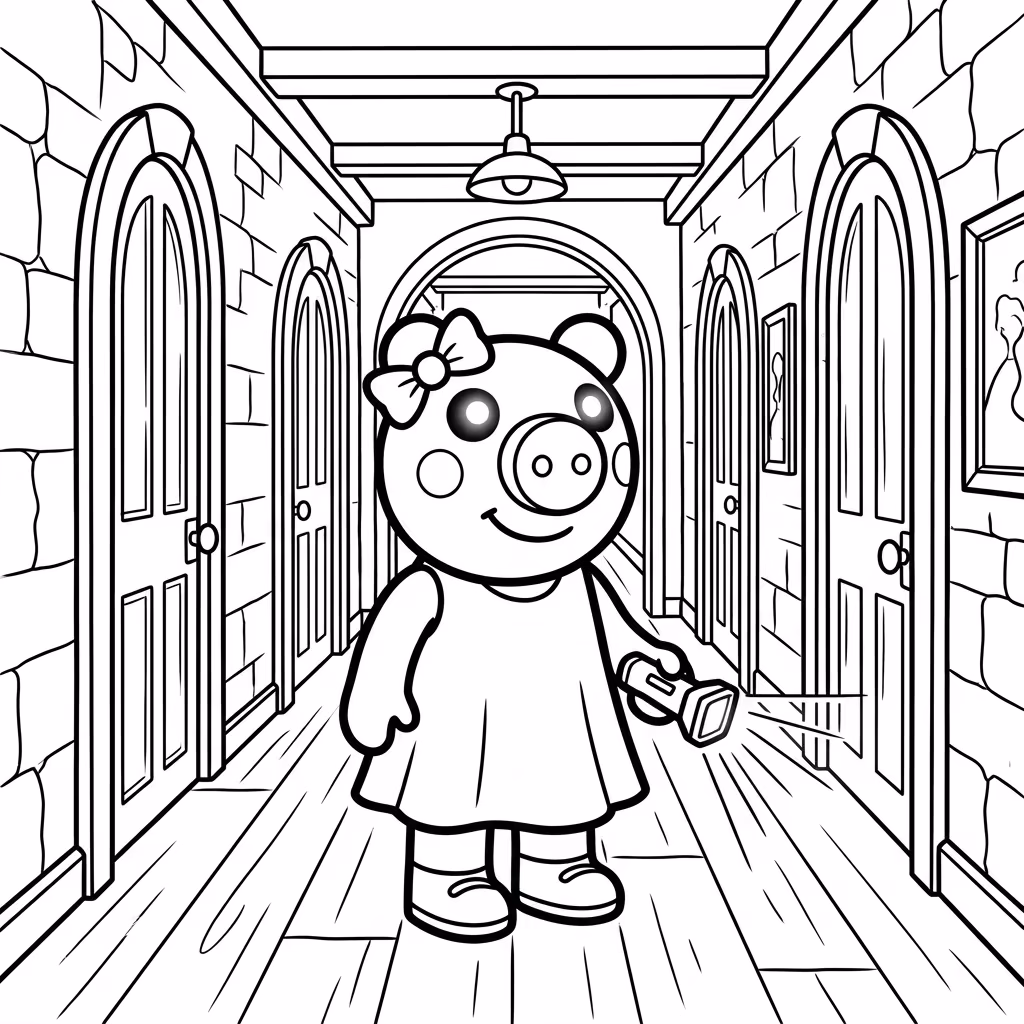 Do roblox para colorir — desenho para imprimir